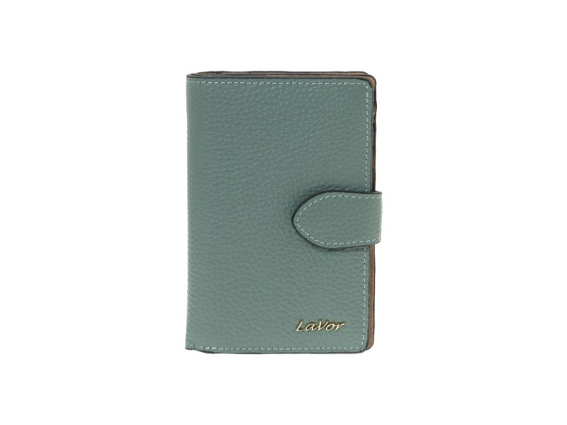 Γυναικείο δερμάτινο πορτοφόλι 6174 green LAVOR
