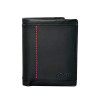 Ανδρικό δερμάτινο πορτοφόλι   6091 black LAVOR