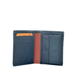 Ανδρικό δερμάτινο πορτοφόλι   6091 blue LAVOR