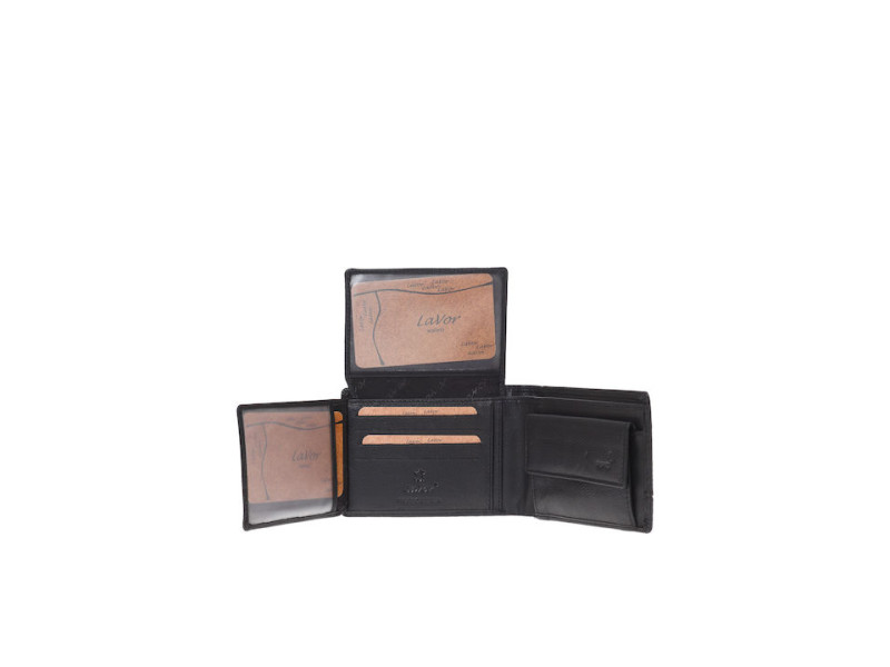 Ανδρικό δερμάτινο πορτοφόλι   3834 LAVOR