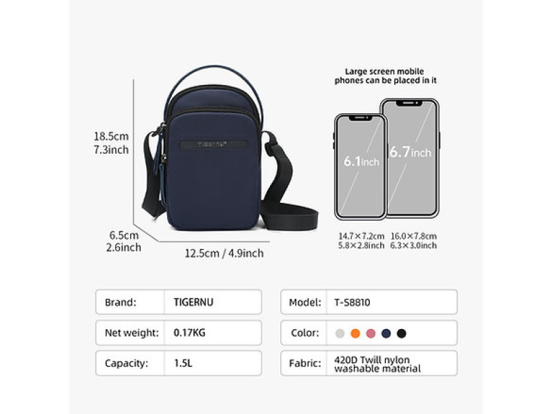 Τσαντάκι (Ώμου)  8810 pink TIGERNU