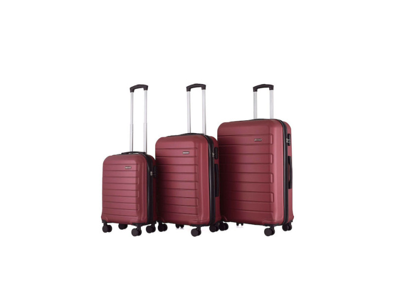Βαλίτσες σετ 2319 red rcm