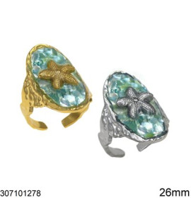 Ατσάλινο δαχτυλίδι 307101278