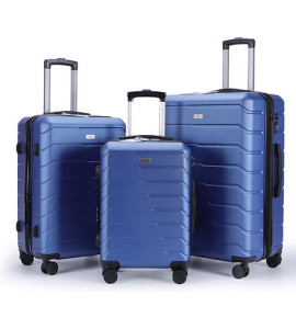 Βαλίτσες σετ  601 blue lavor