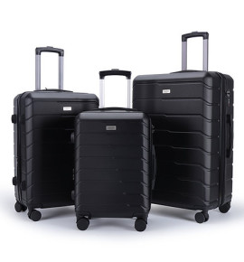 Βαλίτσες σετ 601 black lavor