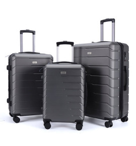 Βαλίτσες σετ 601 grey lavor