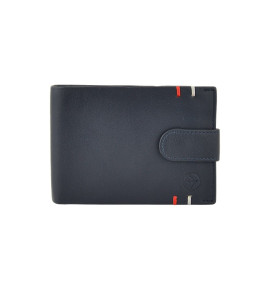Ανδρικό δερμάτινο πορτοφόλι   099 DASTON blue