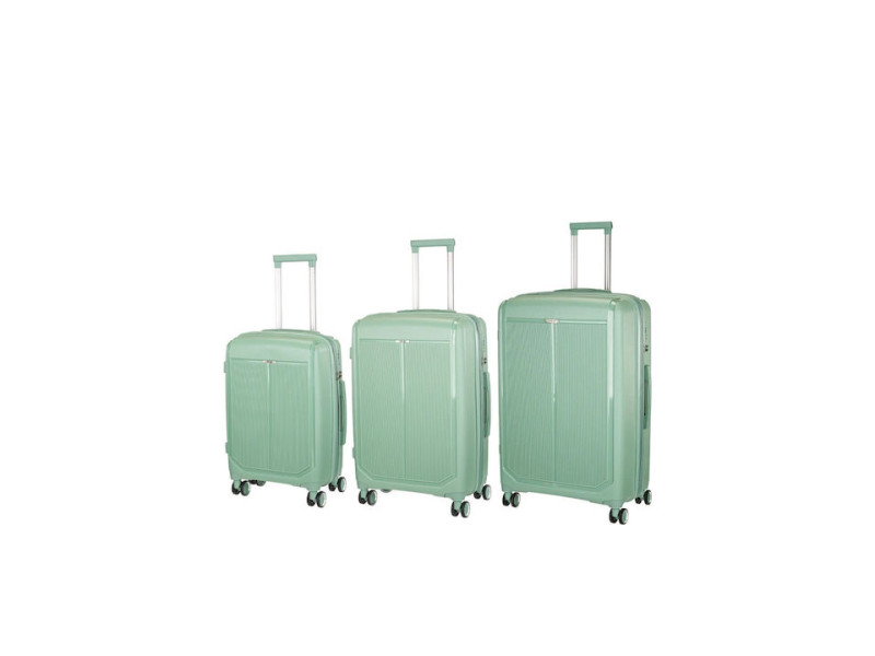 Σετ βαλίτσες 625 green