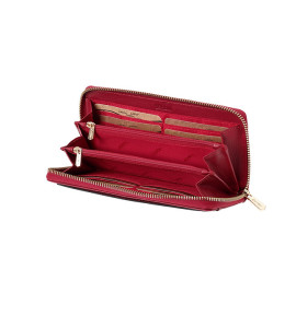 Γυναικείο Δερμάτινο Πορτοφόλι 6077 red LAVOR