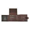 Ανδρικό δερμάτινο πορτοφόλι   116 DASTON br